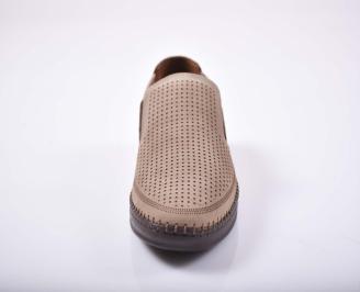 Мъжки ортопедични обувки естествена кожа  EOBUVKIBG