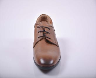 Мъжки ортопедични обувки естествена кожа  EOBUVKIBG