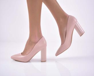 Дамски елегантни обувки бежови EOBUVKIBG