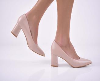 Дамски елегантни обувки бежови  EOBUVKIBG
