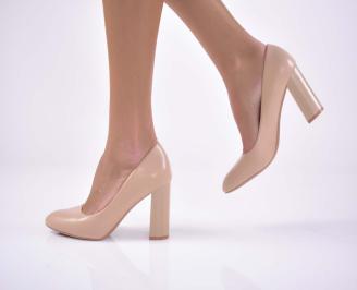 Дамски елегантни  обувки бежови EOBUVKIBG