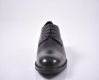 Мъжки официални обувки  гигант черни EOBUVKIBG