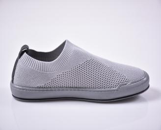 Мъжки обувки текстил сиви EOBUVKIBG