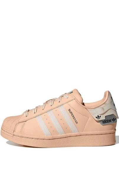 ADIDAS Originals Superstar Shoes Orange/Beige