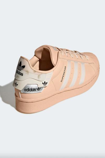 ADIDAS Originals Superstar Shoes Orange/Beige 3