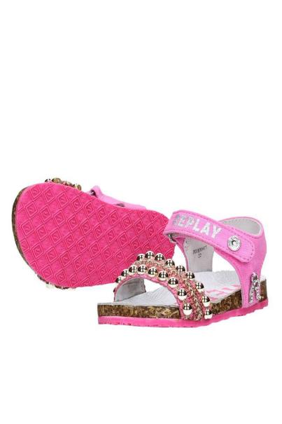 REPLAY Pie Sandals Junior Pink