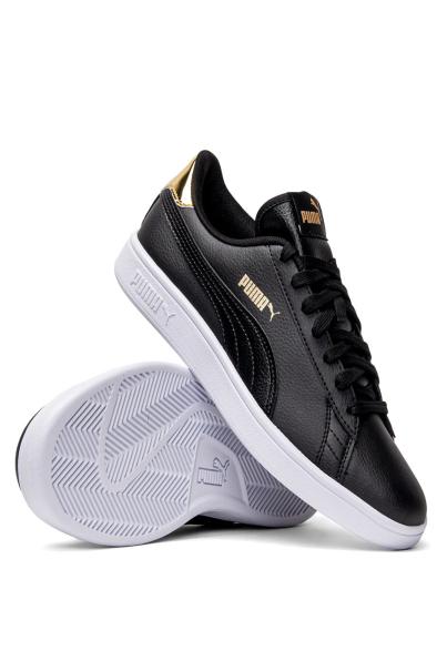 PUMA Smash V2 Mirror Metallic Jr Black