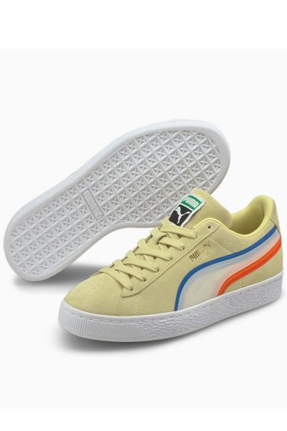 PUMA Suede Triplex Tech Sneakers Shoes Yellow