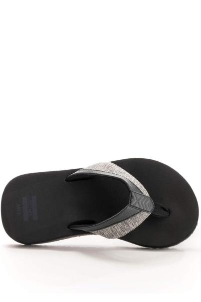 TOMS Santiago Flip Flops Grey