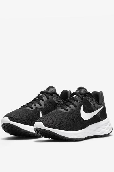 NIKE Revolution 6 Next Nature Shoes Black/White W 3