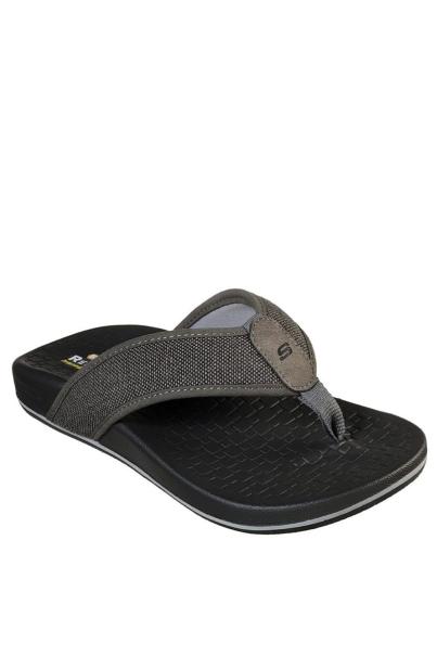 SKECHERS Pelem Belago Flip Flops Grey