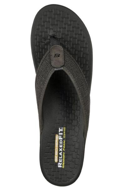 SKECHERS Pelem Belago Flip Flops Grey