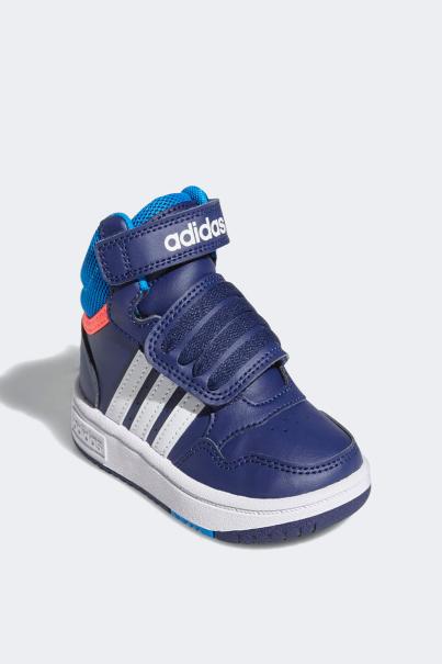 ADIDAS Hoops Mid Shoes Blue 3