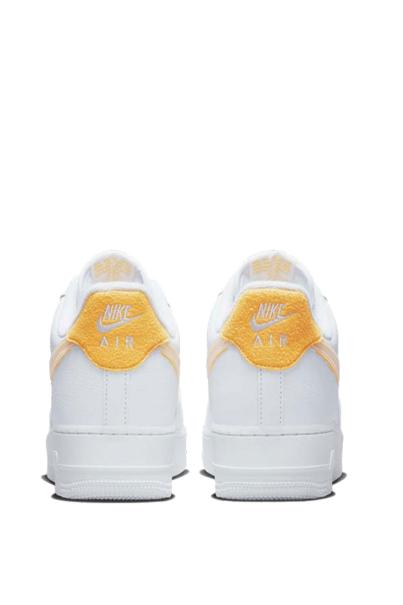 NIKE Air Force 1 Brushstroke Low Shoes White/Yellow