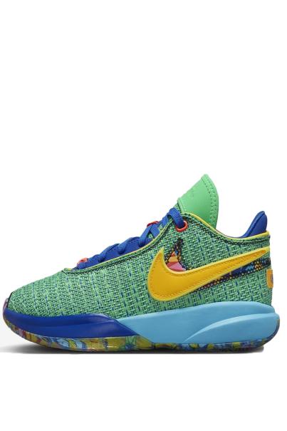 NIKE x LeBron James 20 Gs Shoes Green/Multi