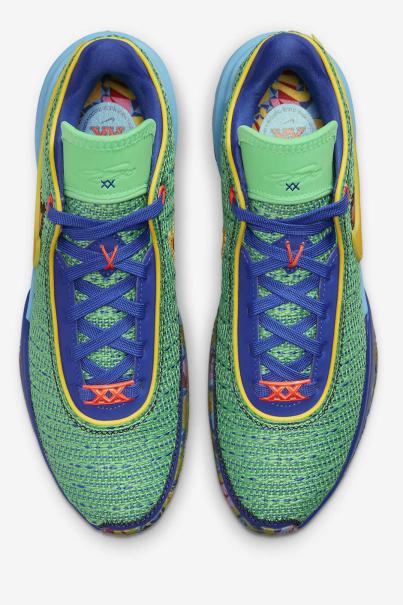 NIKE x LeBron James 20 Gs Shoes Green/Multi