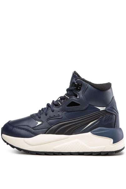 PUMA X-Ray Speed Mid Winter Leather Navy