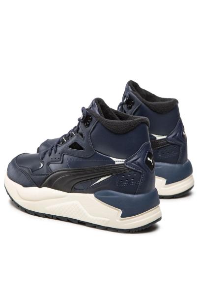 PUMA X-Ray Speed Mid Winter Leather Navy 3