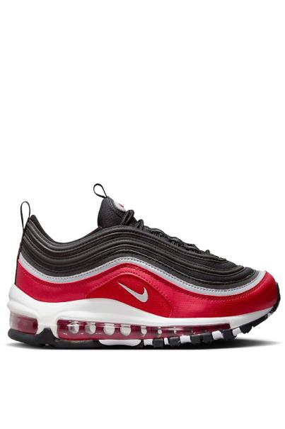 NIKE Air Max 97 Gs Shoes Black/Red