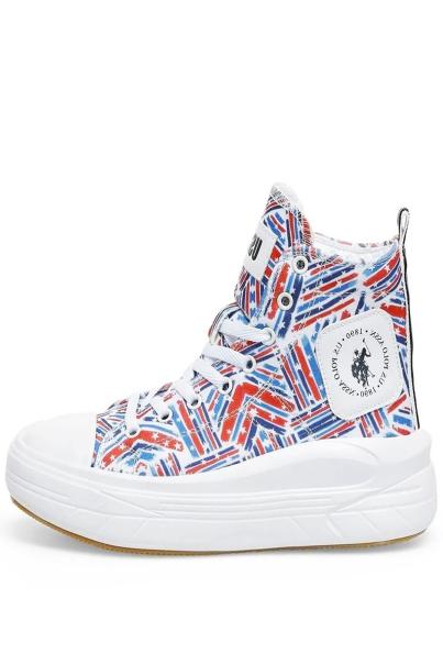 US POLO Assn Clementine Shoes White/Multi