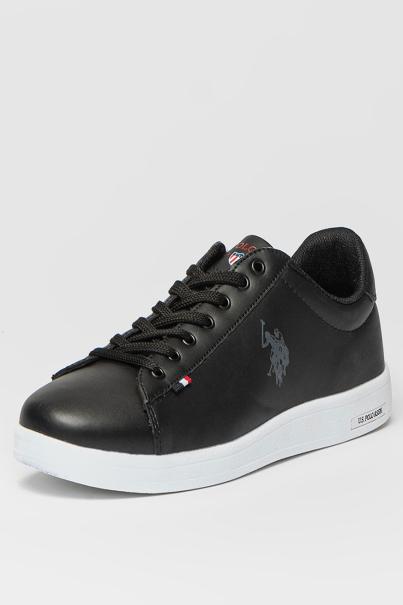 US POLO Assn Franco Shoes Black/White