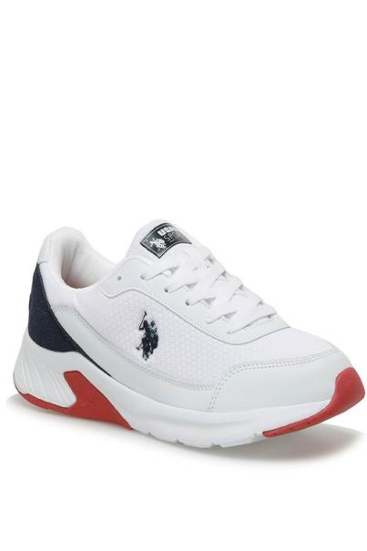 US POLO Assn Moss Shoes White 3