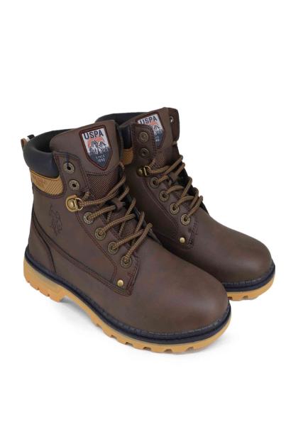 US POLO Assn Emar Boots Brown 3