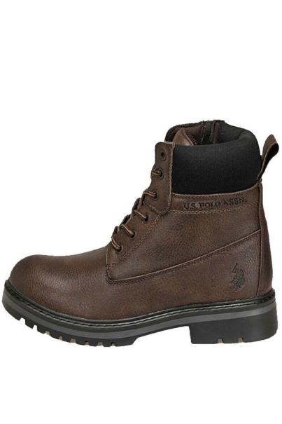 US POLO Assn Johan Boots Brown