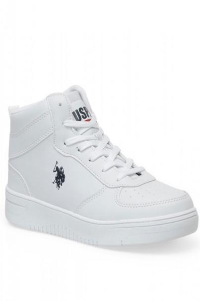 US POLO Assn Aristo Shoes White