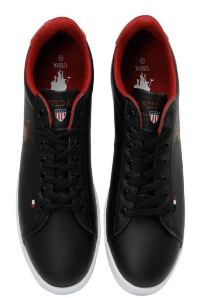 US POLO Assn Franco Shoes Black/Red