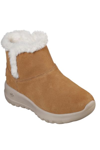 SKECHERS On-The-Go Joy Snow Boots Brown 3