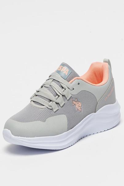 US POLO Assn Borislav 2Fx Shoes Grey/Pink