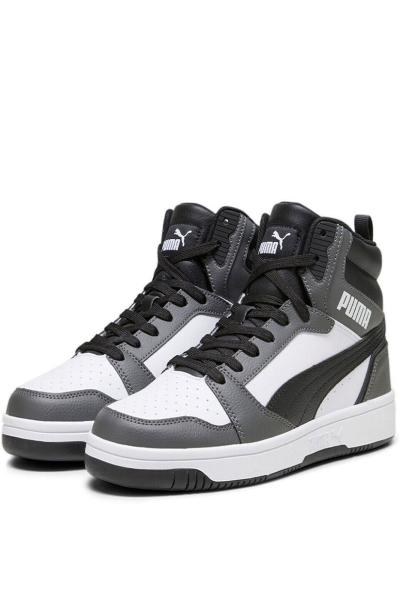 PUMA Rebound V6 Shoes White/Shadow Grey