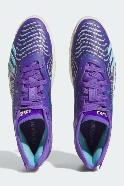 ADIDAS x Donovan Mitchell Issue 4 Basketball Shoes Purple