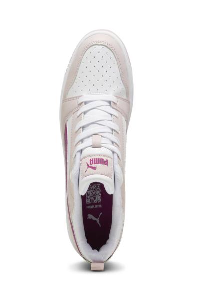 PUMA Rebound V6 Lo Shoes White/Pink