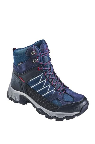 BLACK CREVICE Trekking High Waterproof Shoes Blue/Red