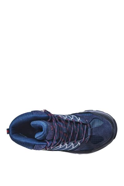 BLACK CREVICE Trekking High Waterproof Shoes Blue/Red