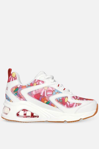 SKECHERS x Ricardo Cavolo Tres-Air Uno Spring Bloom Shoes White/Multi