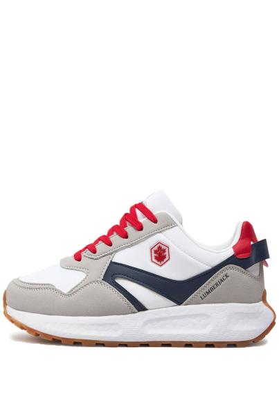 LUMBERJACK Tania Shoes White/Navy/Red