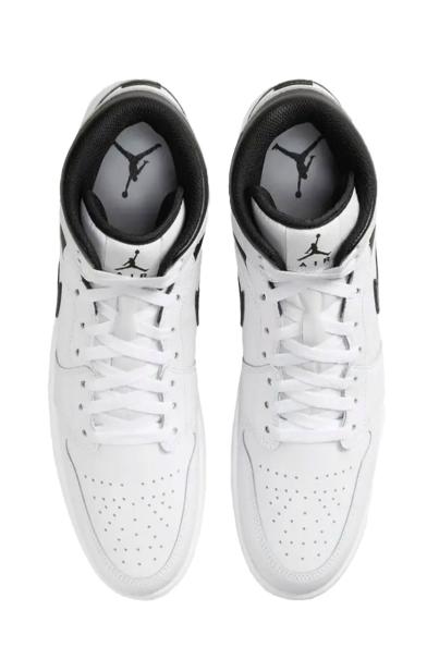 NIKE Air Jordan 1 Mid Shoes White