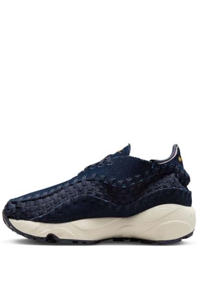 NIKE Air Footscape Woven Shoes Dark Denim