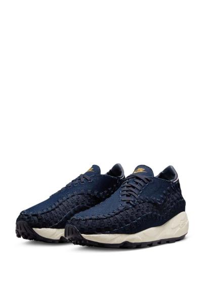 NIKE Air Footscape Woven Shoes Dark Denim