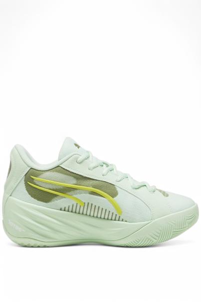 PUMA All-Pro Nitro Basketball Shoes Green