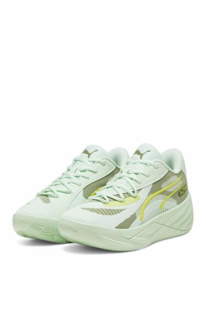 PUMA All-Pro Nitro Basketball Shoes Green