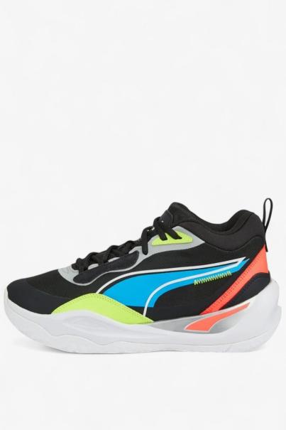 PUMA Playmaker Pro Basketball Shoes Black/Multi