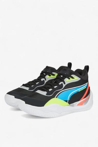 PUMA Playmaker Pro Basketball Shoes Black/Multi