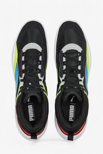 PUMA Playmaker Pro Basketball Shoes Black/Multi
