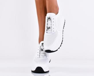 Дамски сникърси бели EOBUVKIBG
