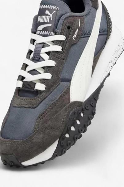 PUMA Blacktop Rider Shoes Dark Grey