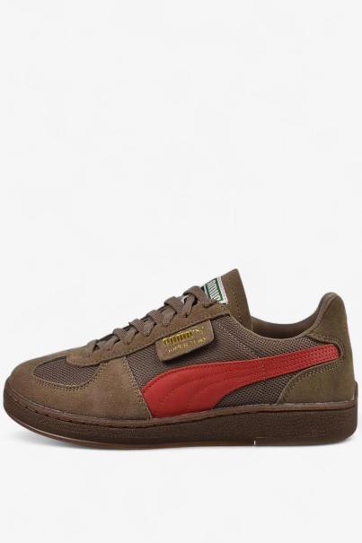 PUMA Super Team Og Shoes Brown/Red